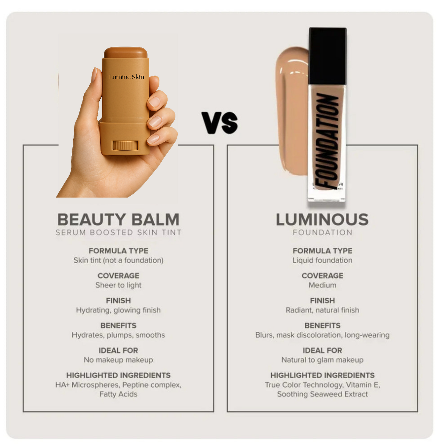 LumineSkin Serum Boosted Skin Tint Balm